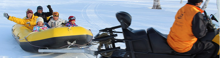 スノーラフティング